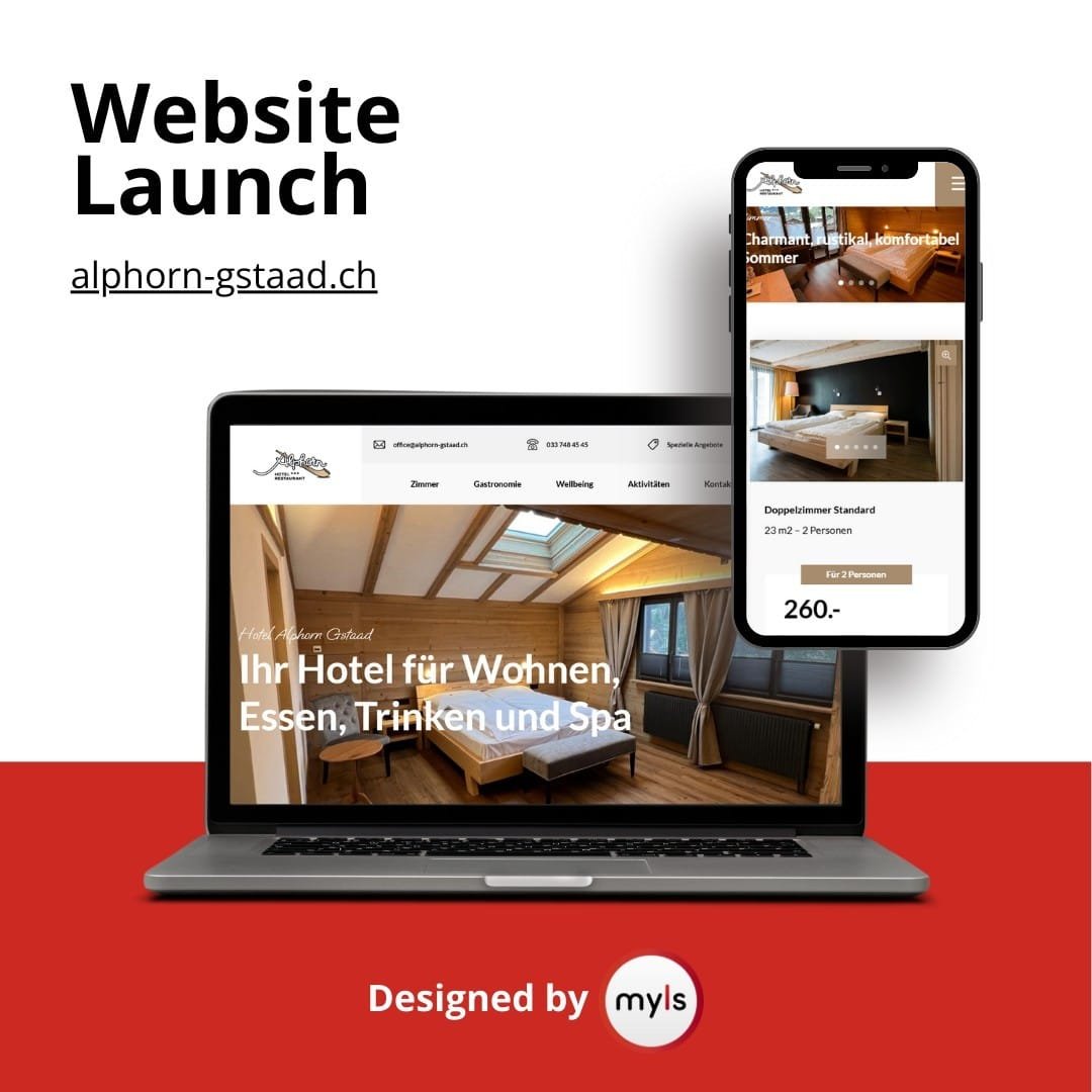 Webseite Launch