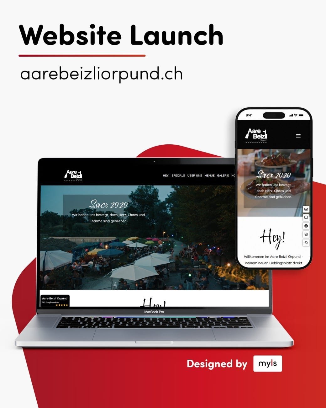 🔧 Neues Projekt online! – www.aarebeizliorpund.ch 🚀