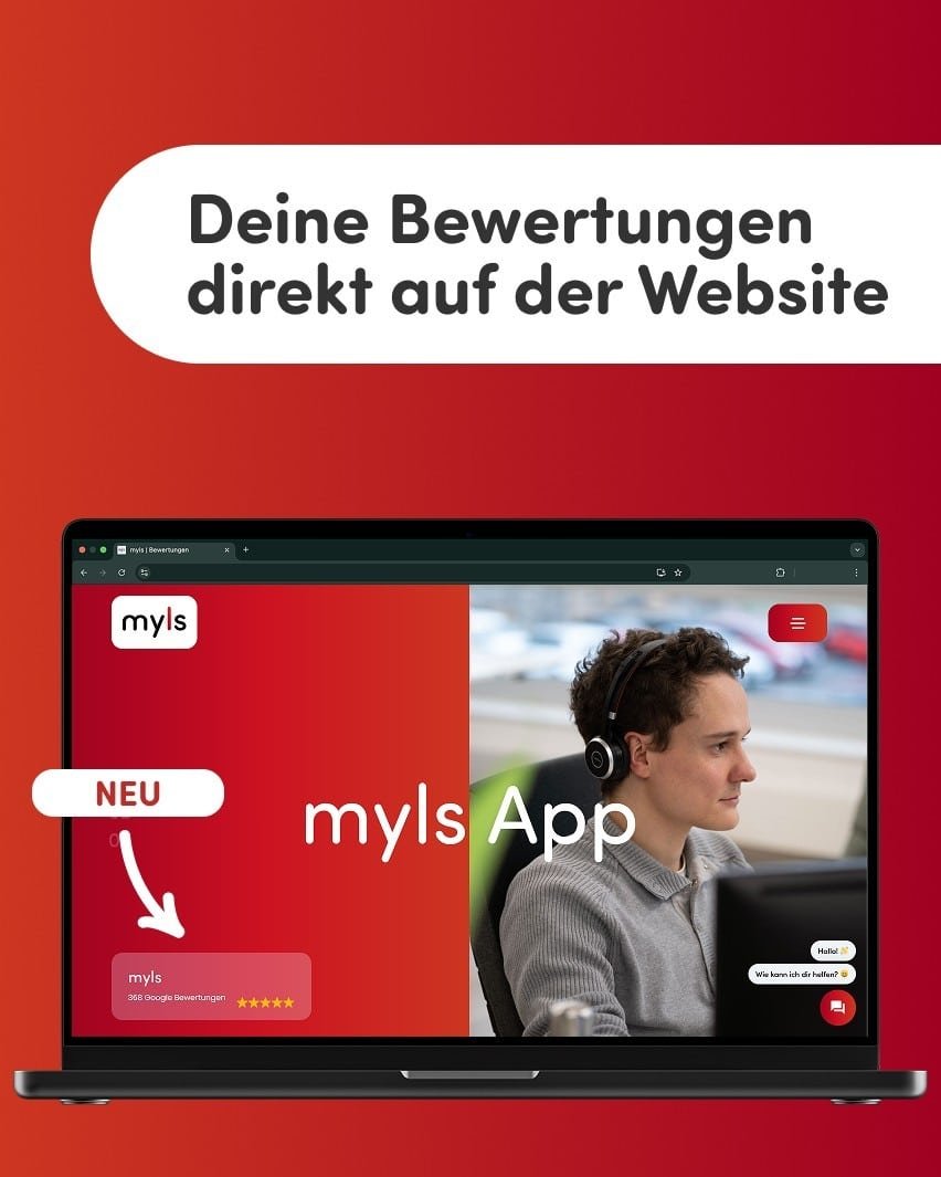 Google Bewertungen auf deiner Website einbinden!